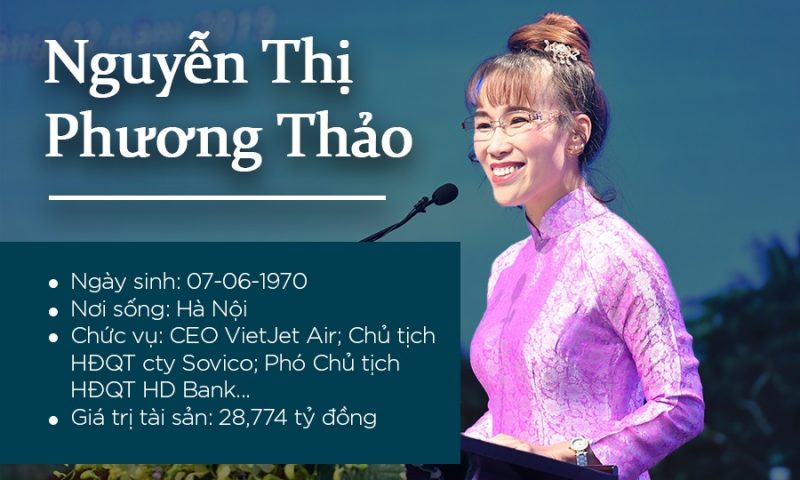 Nữ tỷ phú Nguyễn Thị Phương Thảo là ai?